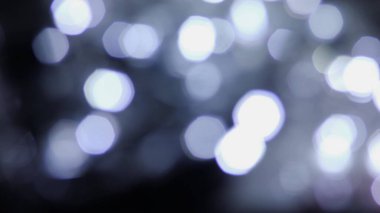 Yumuşak ışık arkaplanlı soyut bokeh ışıkları