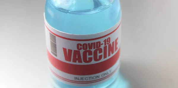 Bangkok Thailandia 2021 Luglio Fiale Vaccino Covid Corona Virus 2019 — Foto Stock