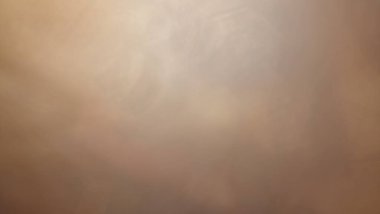 Sanat bulanıklığı ve ışık hızı Turuncu, sarı, gri ve siyah, sis ve duman gibi ışık ve renk.