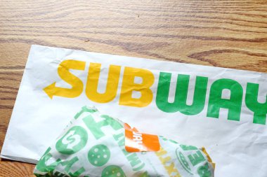 WASHINGTON, ABD - 20 Mart 2022 Metro Sandviçleri Subway, ABD 'de çok popüler bir fast food restoranıdır..