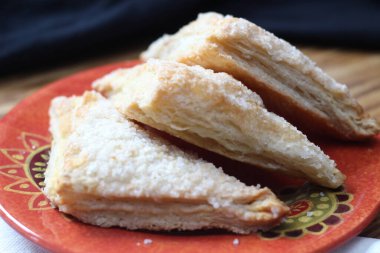 Apple, Apple Pie, Portakal Tabağı 'nda servis edilen, Apple, Amerika' da popüler bir yemektir..