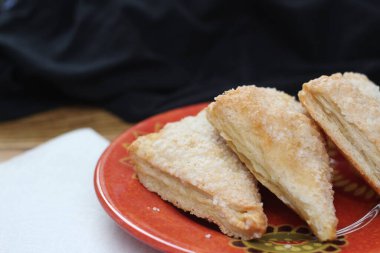 Apple, Apple Pie, Portakal Tabağı 'nda servis edilen, Apple, Amerika' da popüler bir yemektir..