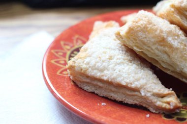 Apple, Apple Pie, Portakal Tabağı 'nda servis edilen, Apple, Amerika' da popüler bir yemektir..