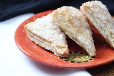 Apple, Apple Pie, Portakal Tabağı 'nda servis edilen, Apple, Amerika' da popüler bir yemektir..