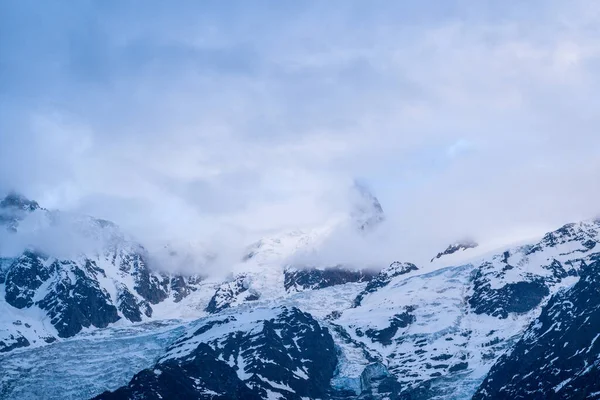 Tato Fotografie Krajiny Byla Pořízena Evropě Francii Alpách Směrem Chamonix — Stock fotografie