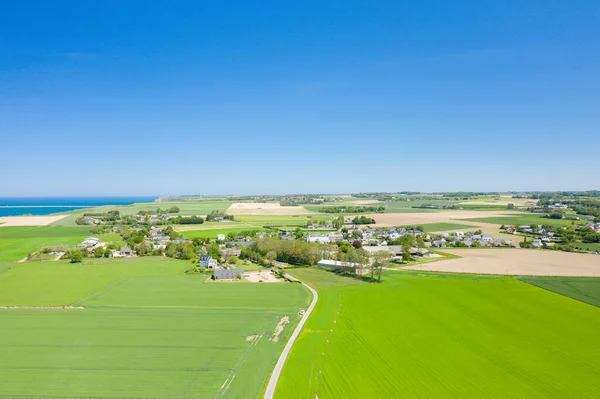 Cette Photo Paysage Été Prise Europe France Normandie Près Deauville — Photo