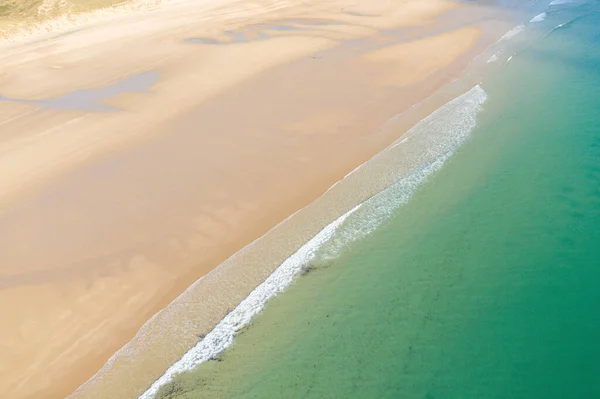 Landscape Photo Taken Europe France Normandy Manche Spring See Waves — Stock Photo, Image