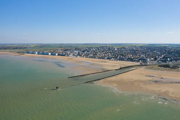 Esta Foto Paisagem Foi Tirada Europa França Normandia Arromanches Les — Fotografia de Stock