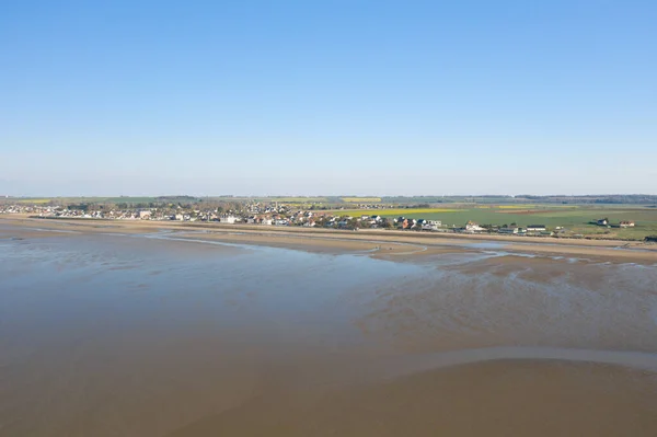 Esta Foto Paisagem Foi Tirada Europa França Normandia Perto Arromanches — Fotografia de Stock