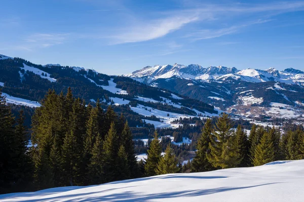 Esta Foto Paisaje Fue Tomada Europa Francia Los Alpes Del — Foto de Stock