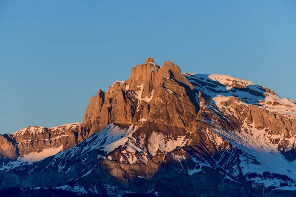 Questa Foto Paesaggistica Stata Scattata Europa Francia Nelle Alpi Del — Foto Stock