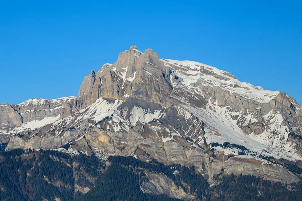 Questa Foto Paesaggistica Stata Scattata Europa Francia Nelle Alpi Del — Foto Stock