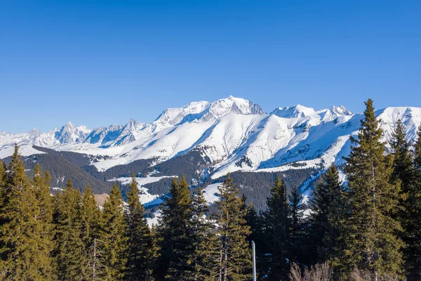 Zdjęcie Krajobrazowe Zostało Zrobione Europie Francji Alpach Rodanowych Savoie Alpach — Zdjęcie stockowe