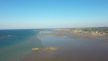 Avrupa, Modon 'daki Methoni Kalesi Kulesi, Yunanistan, Moreloponnese, Yazın güneşli bir günde Mani.
