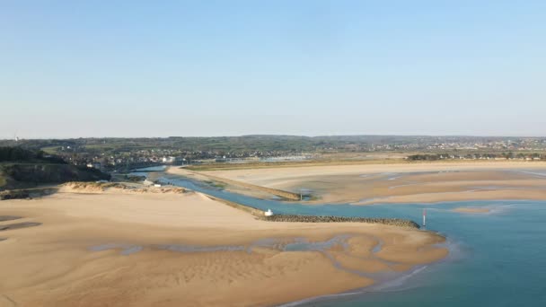 Pont Ile Sur Océan Atlantique Europe France Nouvelle Aquitaine Charente — Video