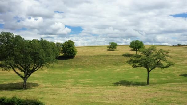 Belle Campagne Française Europe France Bourgogne Nièvre Été Par Une — Video