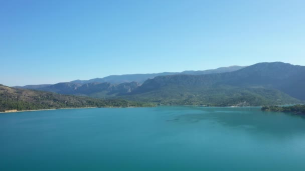 Lac Sainte Croix Europe France Provence Alpes Cote Dazur Var — Video