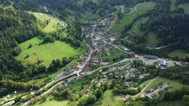 Ein Traditionelles Dorf Massif Chartreuse Europa Frankreich Den Alpen Isere — Stockvideo
