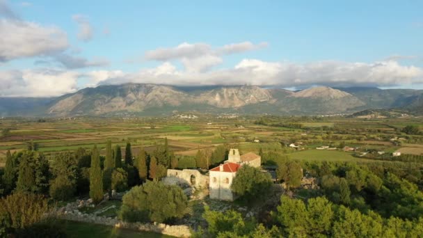 Acheron Necromantion Avrupa Daki Tepesinde Yunanistan Epirus Güneşli Bir Yaz — Stok video