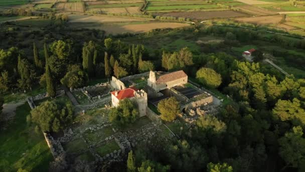 Acheron Avrupa Daki Yunanistan Daki Epirus Taki Necromantion Güneşli Bir — Stok video