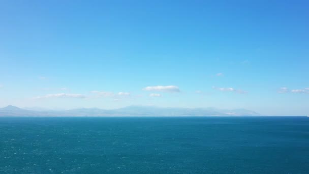 Avrupa Daki Yon Denizi Yunanistan Mora Corinthia Yazın Güneşli Bir — Stok video