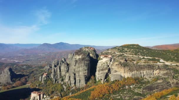 Mékong Face Deux Montagnes Aux Forêts Verdoyantes Asie Laos Vers — Video