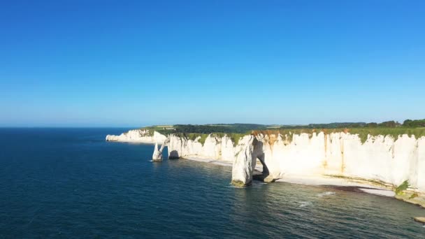 Plaża Lądowa Plaży Omaha Europie Francji Normandii Kierunku Arromanches Colleville — Wideo stockowe