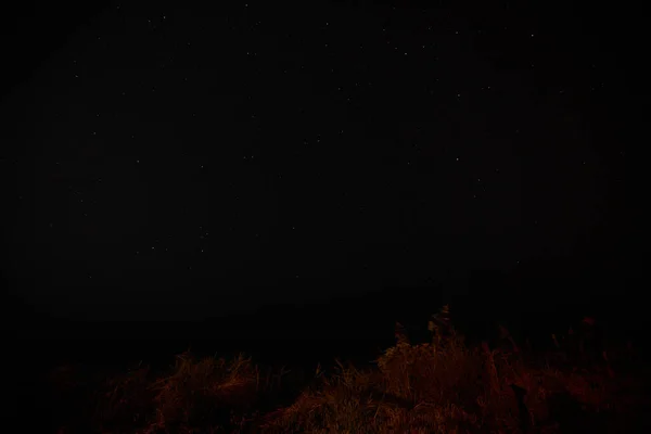 Hermosa noche de fotos de estrellas y el cielo —  Fotos de Stock