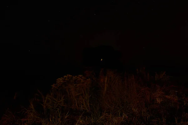 아름다운 별 과 하늘의 야간 사진 — 스톡 사진