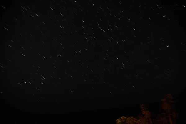 Hermosa noche de fotos de estrellas y el cielo —  Fotos de Stock