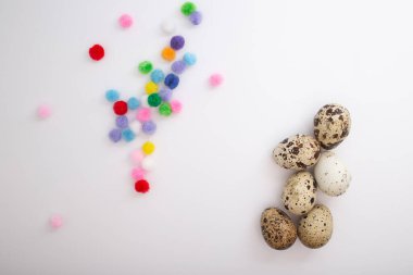 Dekorlu güzel Paskalya yumurtaları