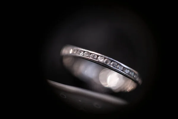 Macro Shot Stone Ring — 스톡 사진