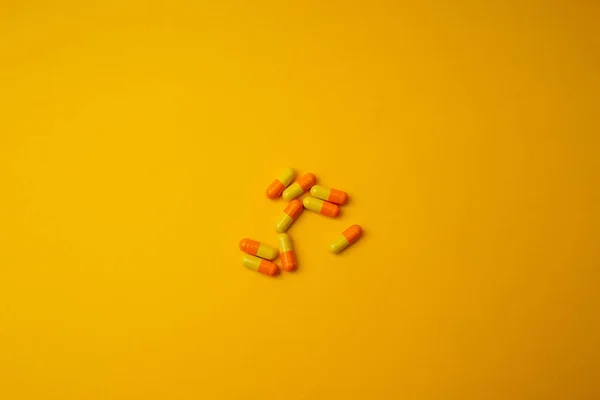 Таблетки Лежать Тлі — стокове фото