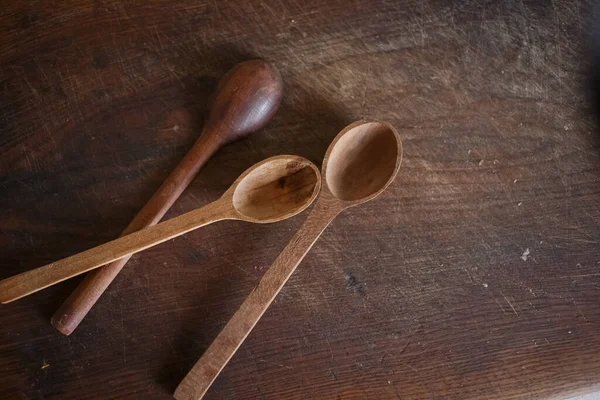 Wooden Spoons Kitchen — Stock Photo, Image