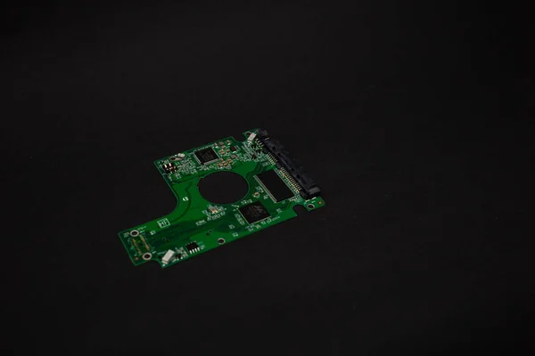 Motherboard Ein Chip Aus Einem Computer — Stockfoto