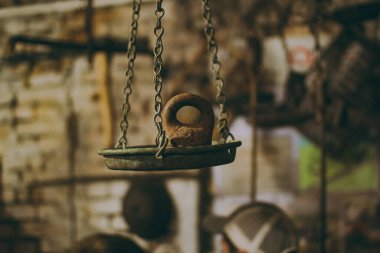 Eski atölye ve demirci dükkanı.