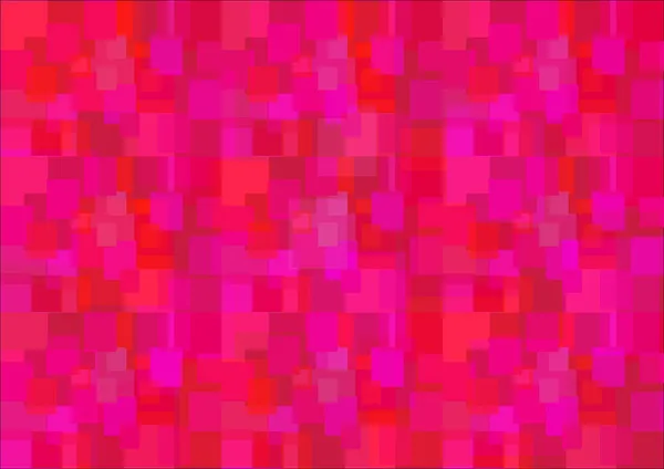 赤トーンの幾何学的形状の抽象的な背景 — ストックベクタ