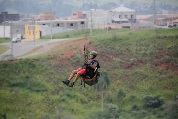 Paraglider Similar Parachute Also Has Flexible Structure — Stock fotografie
