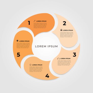 Modern Konseptli İş Bilgileri. Kapaklar, posterler, afişler ve diğer pazarlama amaçları için uygun.