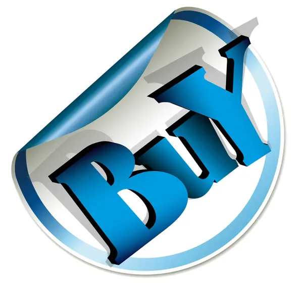 Vektör dijital reklam ürünü etiketi