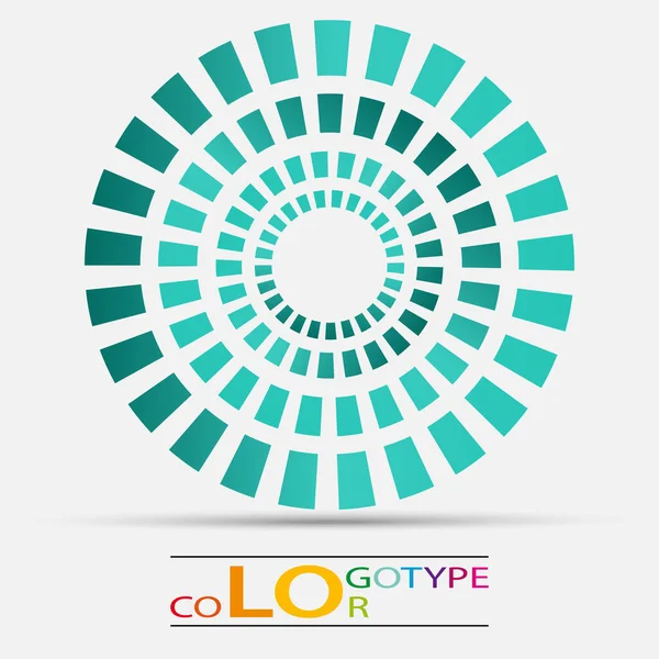 Renkli geometrik vektör iş simgesi, logo, işaret, yaratıcı tasarım ihtiyacı için sembol