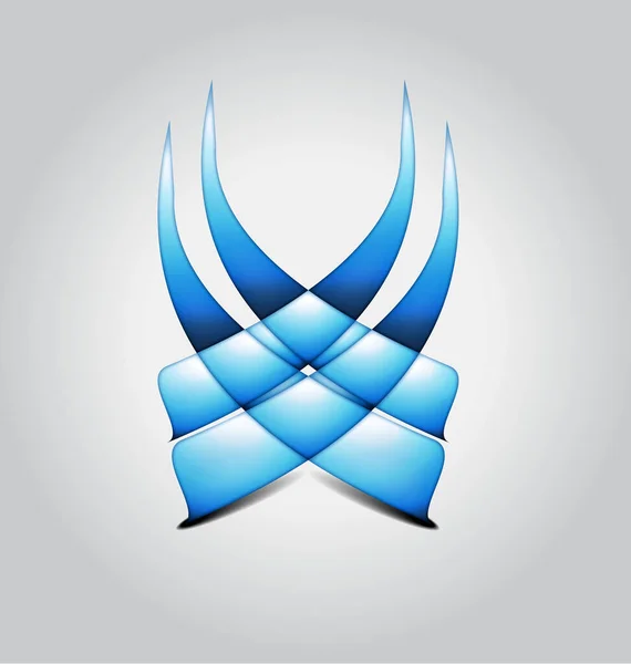 Logo Logotype Marque Abstrait Conçu Origine — Image vectorielle