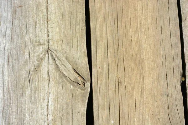 Old Natural Wooden Boards Interesting Patterns Illuminated Sunbeams Wooden Background — 图库照片