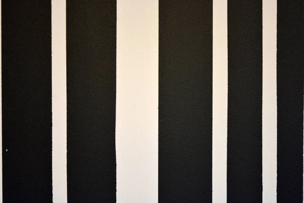 Graphic Building Background Consisting Black White Stripes Different Lengths Thicknesses — Stockfoto