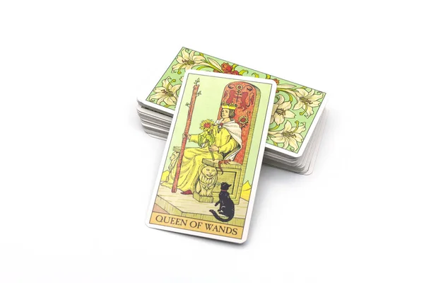 Bangkok Tailandia Septiembre Editorial Ilustrativa Jinete Waite Cartas Del Tarot — Foto de Stock