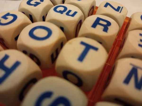 Boardgames Playing House Hold Fun — Stock Photo, Image