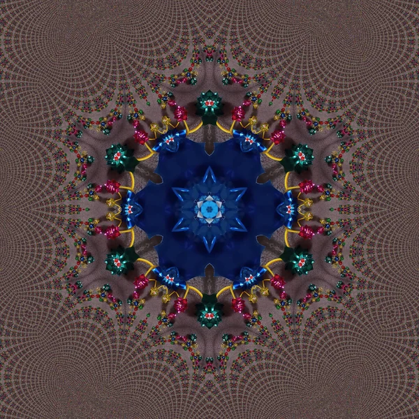 Abstract Mandala Art Perfect Backdrop Peace Calm Tranquility — Stock Photo, Image
