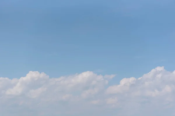 Cloudscape Cielo Natural Con Cielo Azul Nubes Blancas Cielo Utilizar —  Fotos de Stock