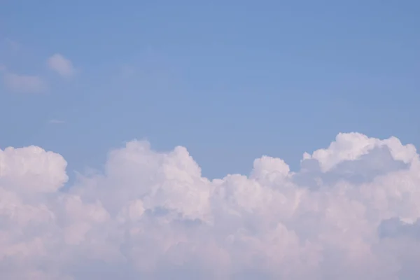 Cloudscape Cielo Natural Con Cielo Azul Nubes Blancas Cielo Uso —  Fotos de Stock