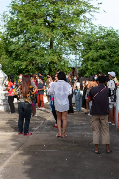 Suphanburi Thailand June 2022 Ordination Ceremony Buddhist Thai Monk Ritual — Foto Stock